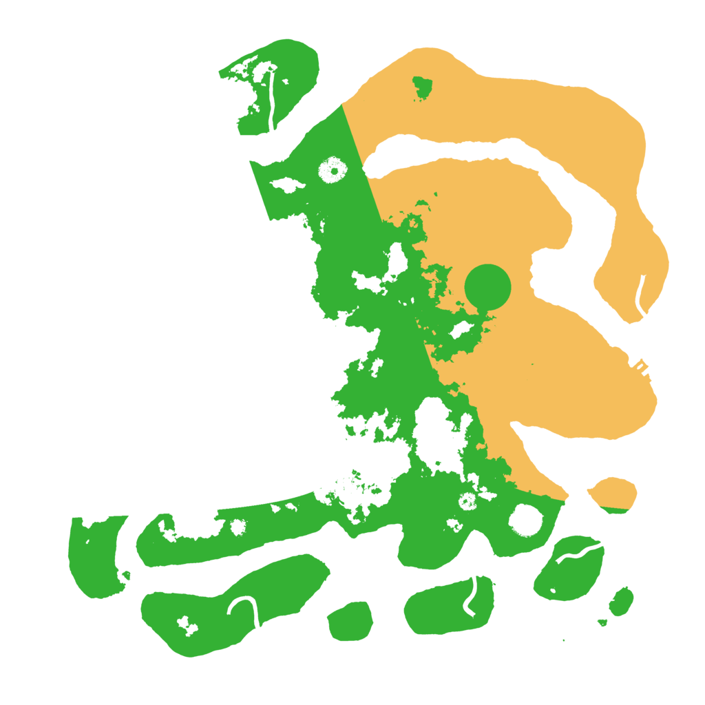 Biome Rust Map: Procedural Map, Size: 4000, Seed: 5857954