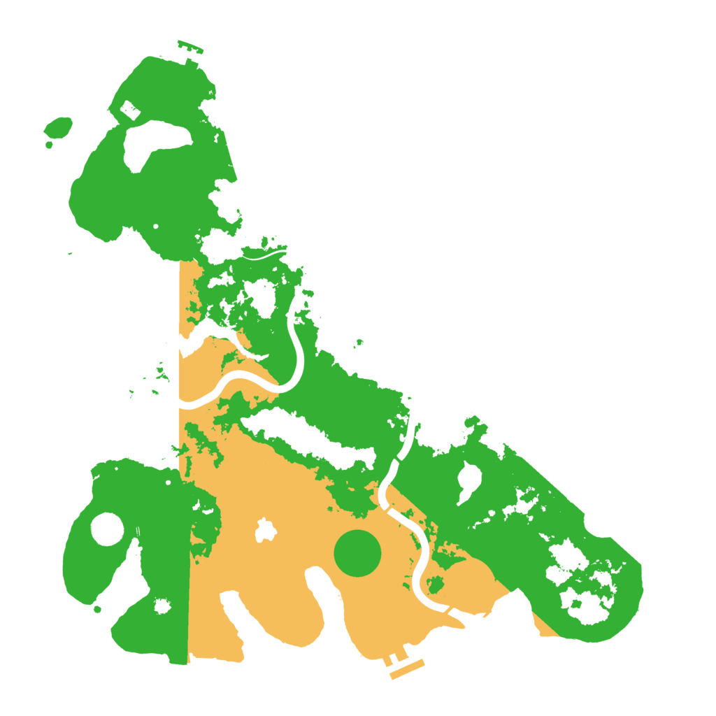 Biome Rust Map: Procedural Map, Size: 4000, Seed: 2253640