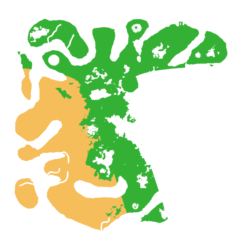 Biome Rust Map: Procedural Map, Size: 4000, Seed: 530237