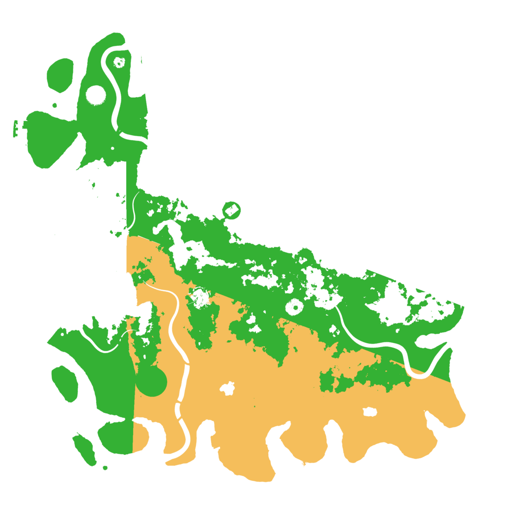 Biome Rust Map: Procedural Map, Size: 4500, Seed: 26482