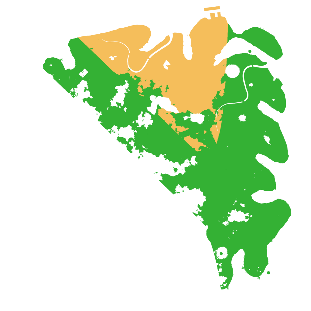 Biome Rust Map: Procedural Map, Size: 4000, Seed: 2273661