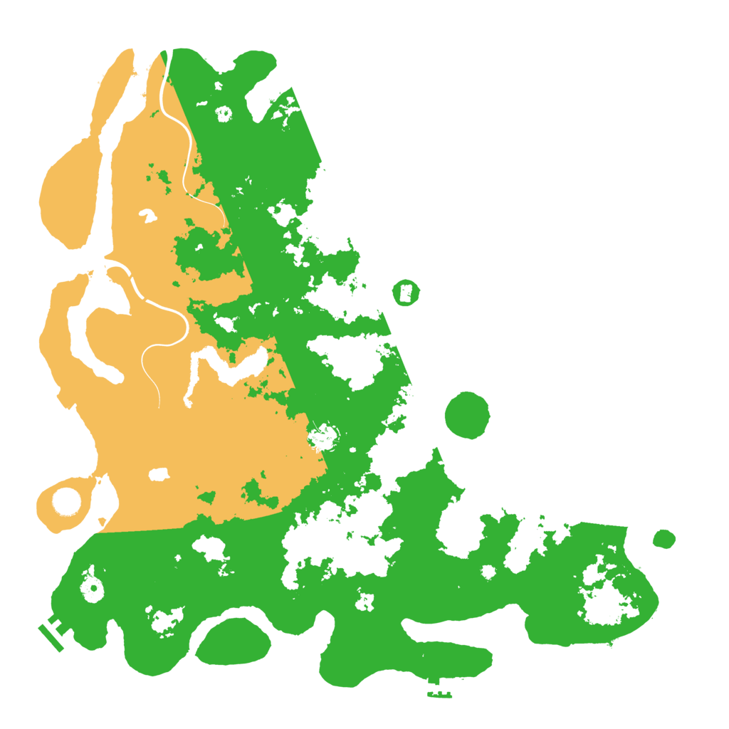 Biome Rust Map: Procedural Map, Size: 4500, Seed: 925398