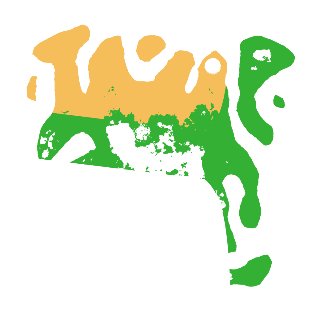 Biome Rust Map: Barren, Size: 3500, Seed: 1312641