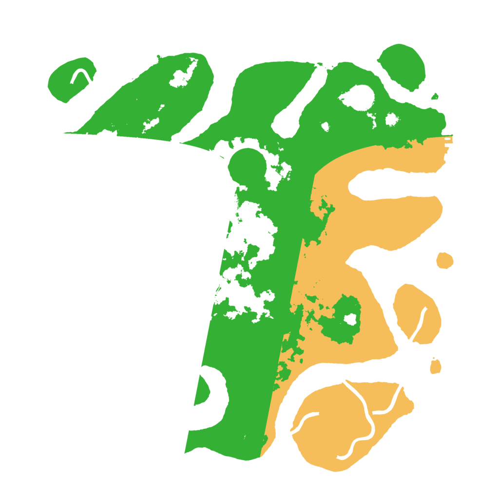 Biome Rust Map: Procedural Map, Size: 3500, Seed: 2454528