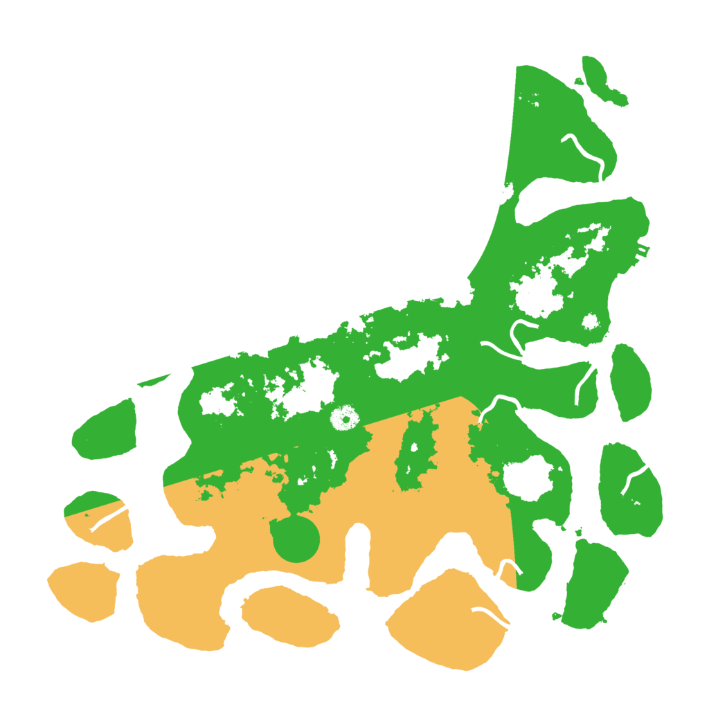 Biome Rust Map: Procedural Map, Size: 4000, Seed: 465984