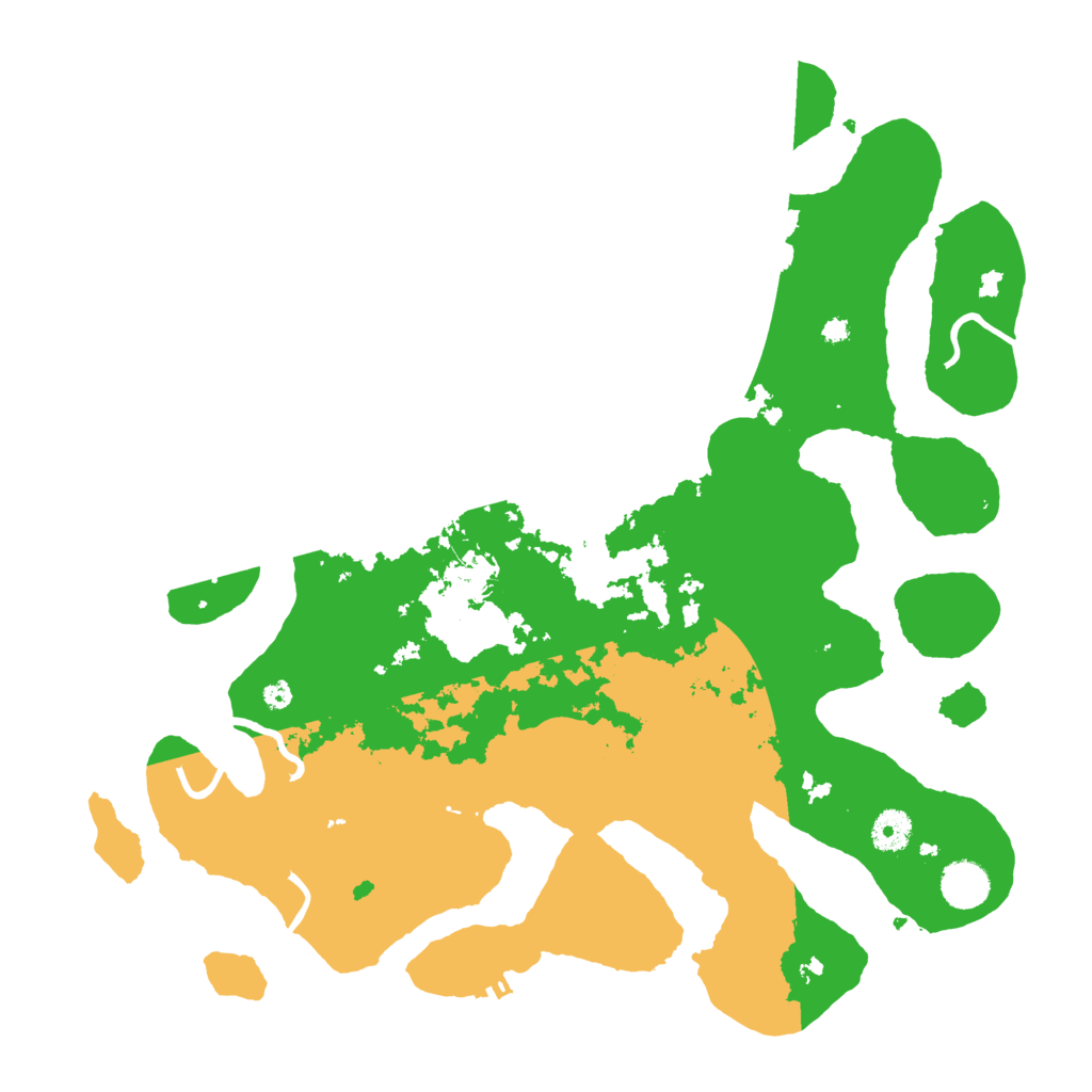 Biome Rust Map: Procedural Map, Size: 4000, Seed: 686440