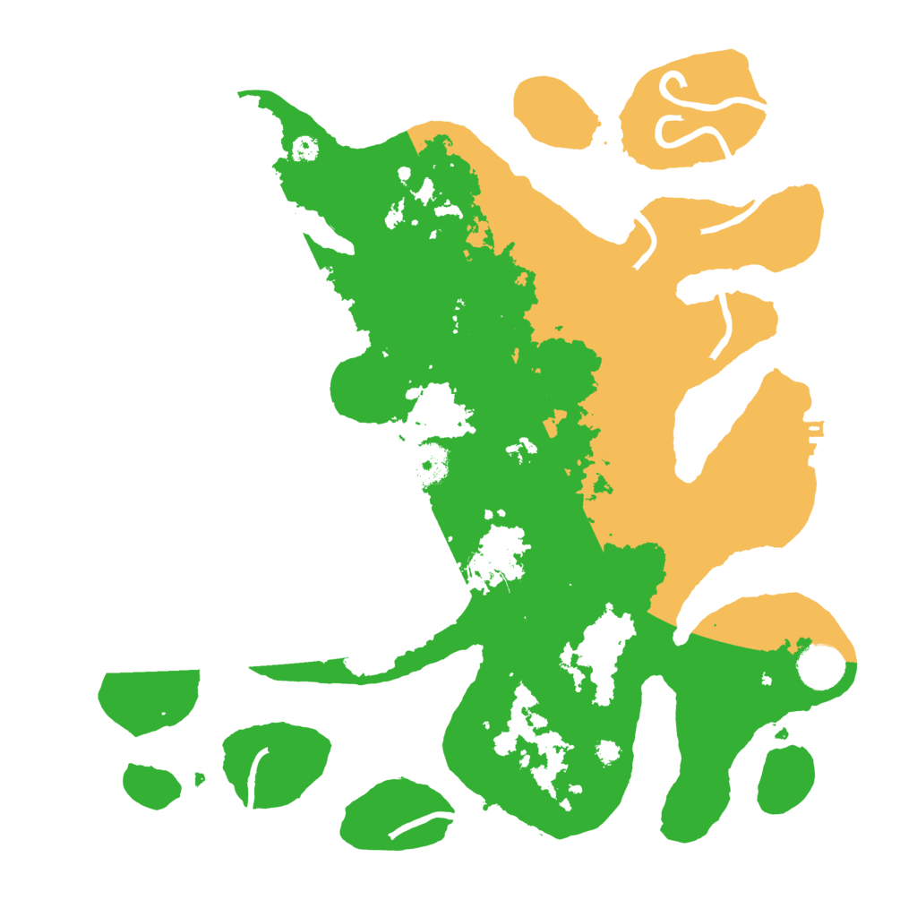 Biome Rust Map: Procedural Map, Size: 3550, Seed: 120648