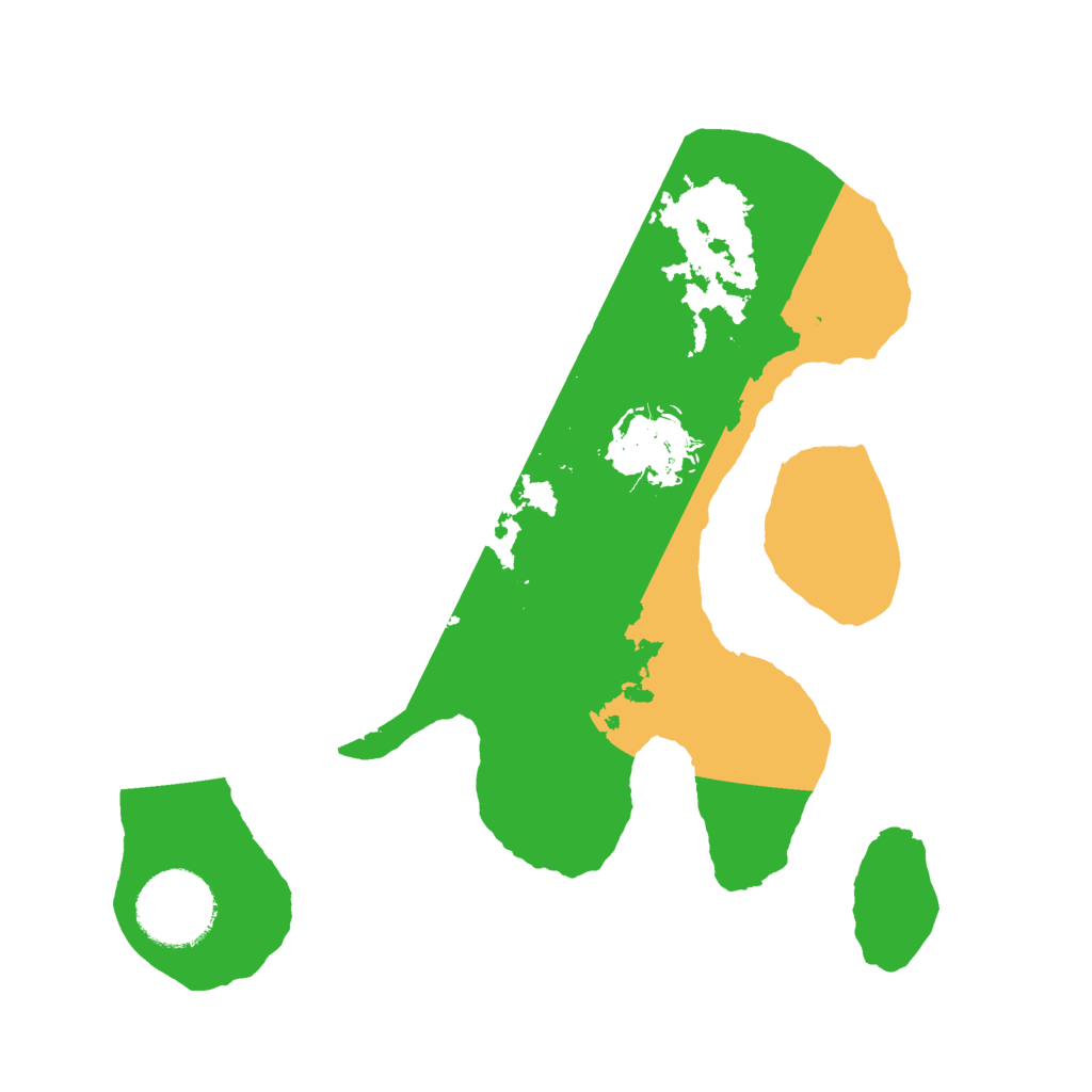 Biome Rust Map: Barren, Size: 2500, Seed: 4365272