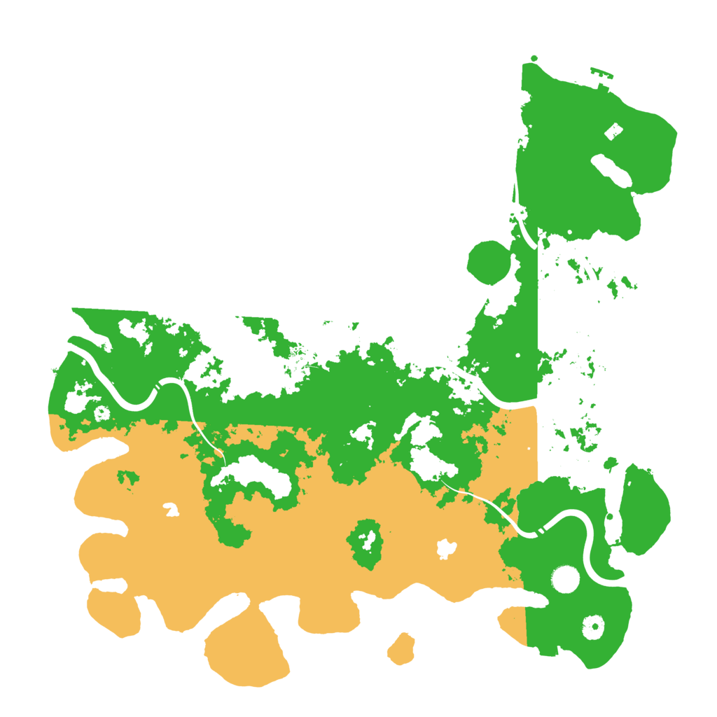Biome Rust Map: Procedural Map, Size: 4500, Seed: 3292328