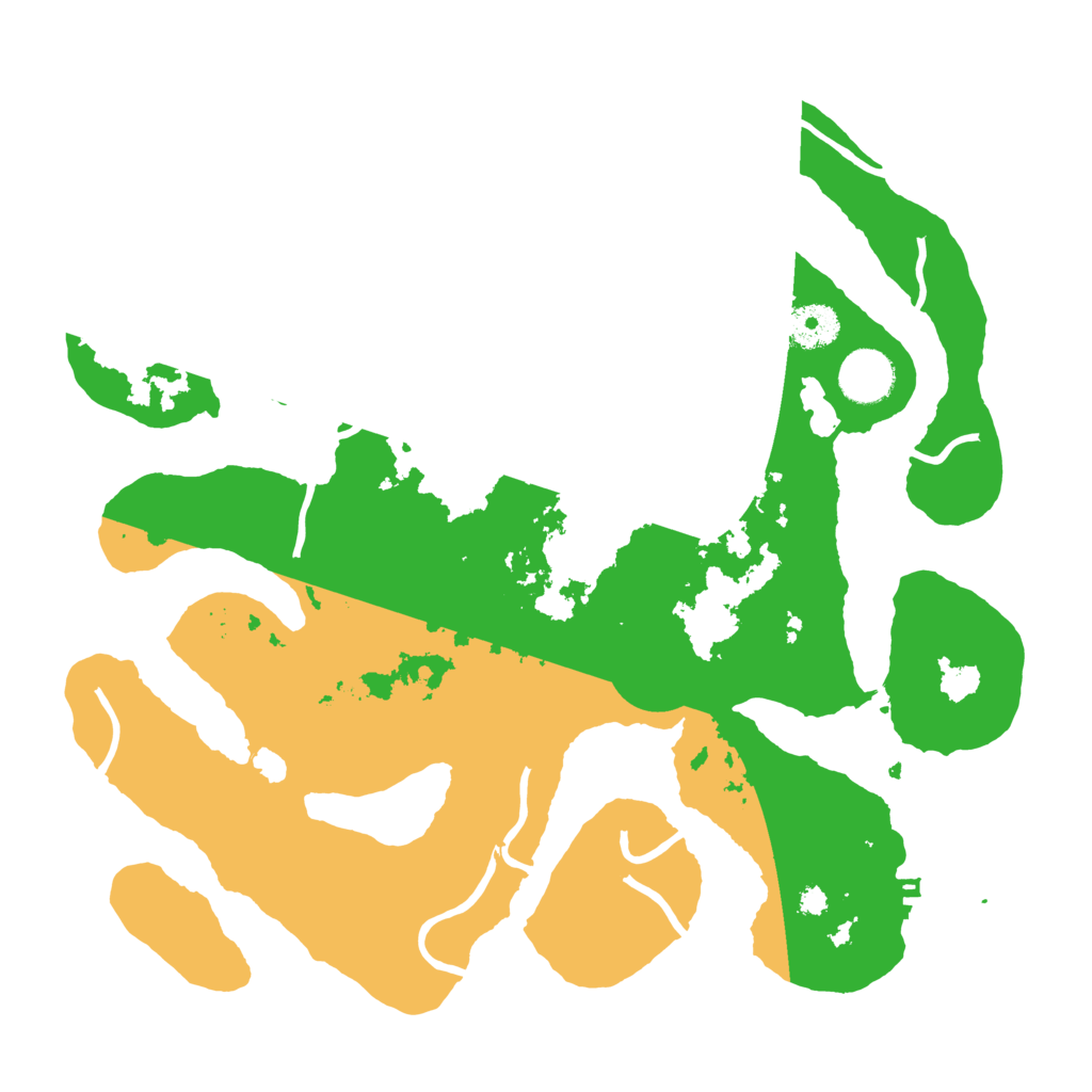 Biome Rust Map: Procedural Map, Size: 3500, Seed: 1013567