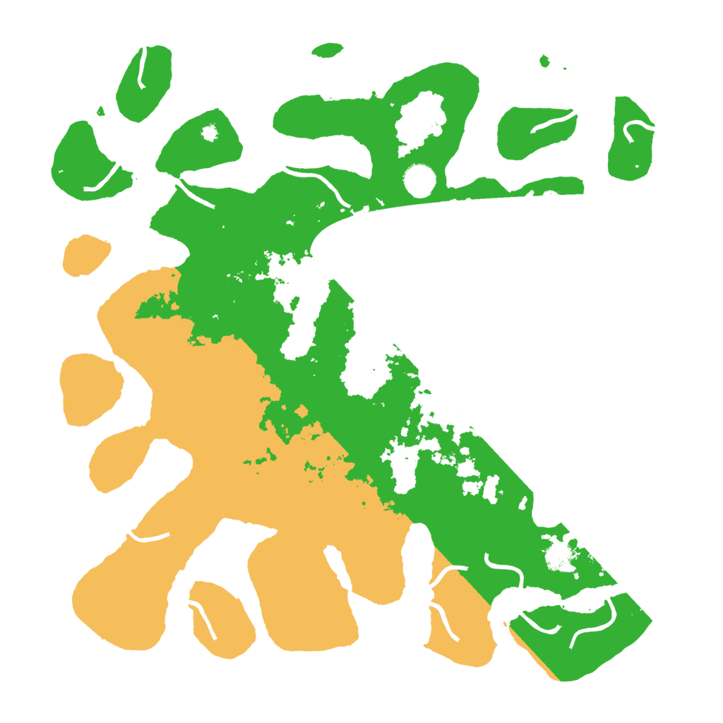 Biome Rust Map: Procedural Map, Size: 4000, Seed: 896486