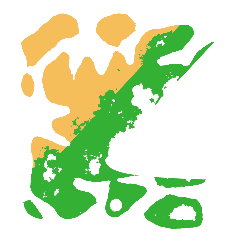 Biome Rust Map: Barren, Size: 3500, Seed: 5342852