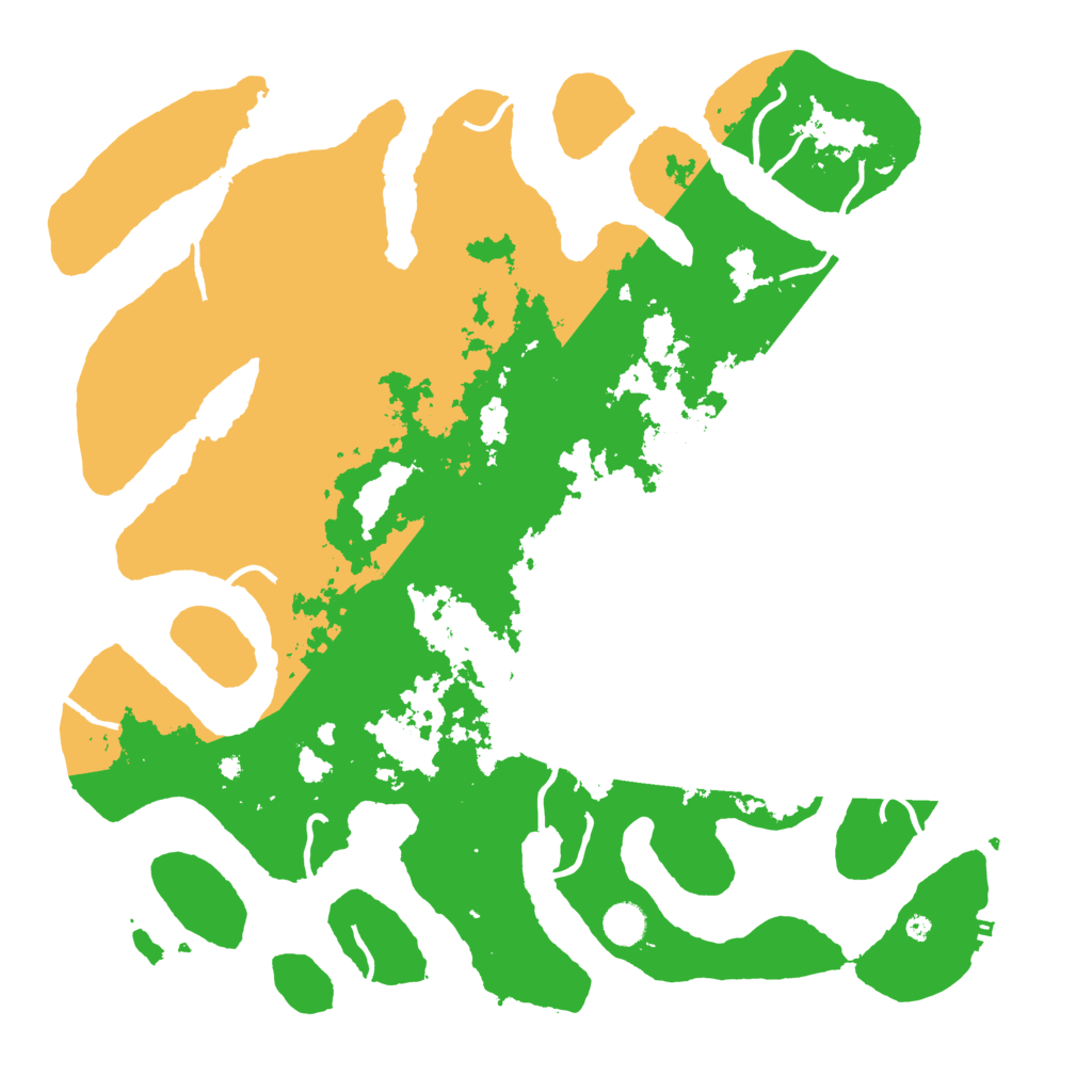 Biome Rust Map: Procedural Map, Size: 4500, Seed: 2959566