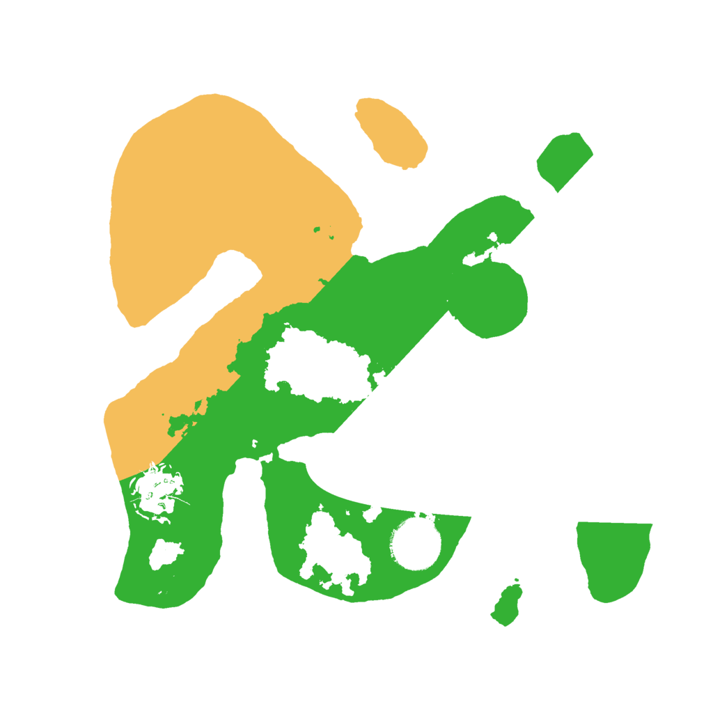 Biome Rust Map: Barren, Size: 2500, Seed: 834237