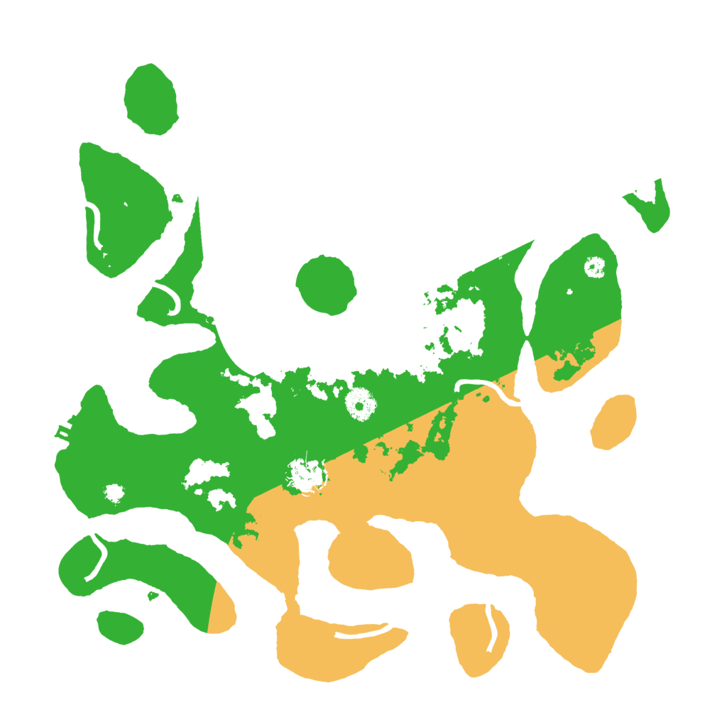 Biome Rust Map: Procedural Map, Size: 3500, Seed: 4932979