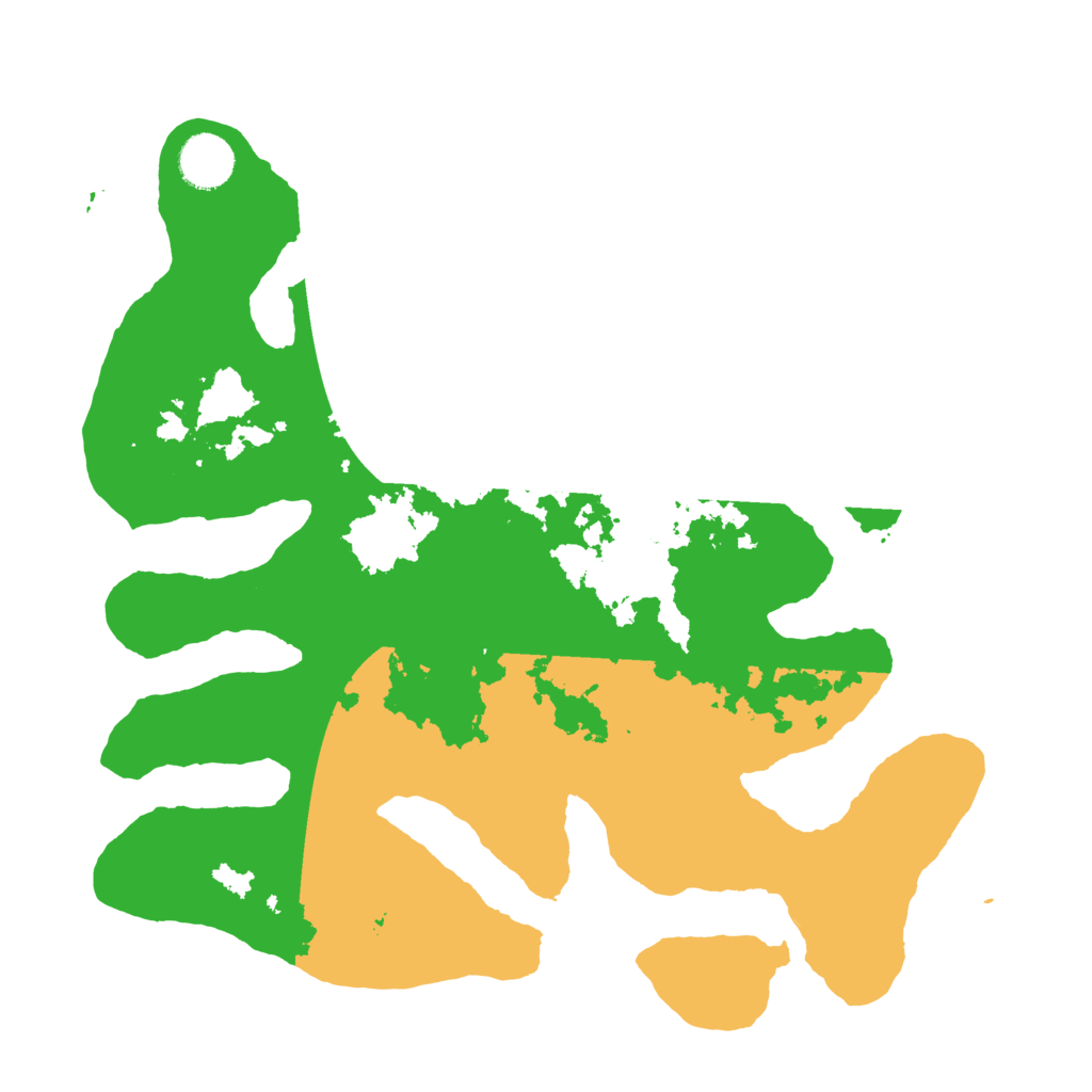 Biome Rust Map: Barren, Size: 3500, Seed: 3770614