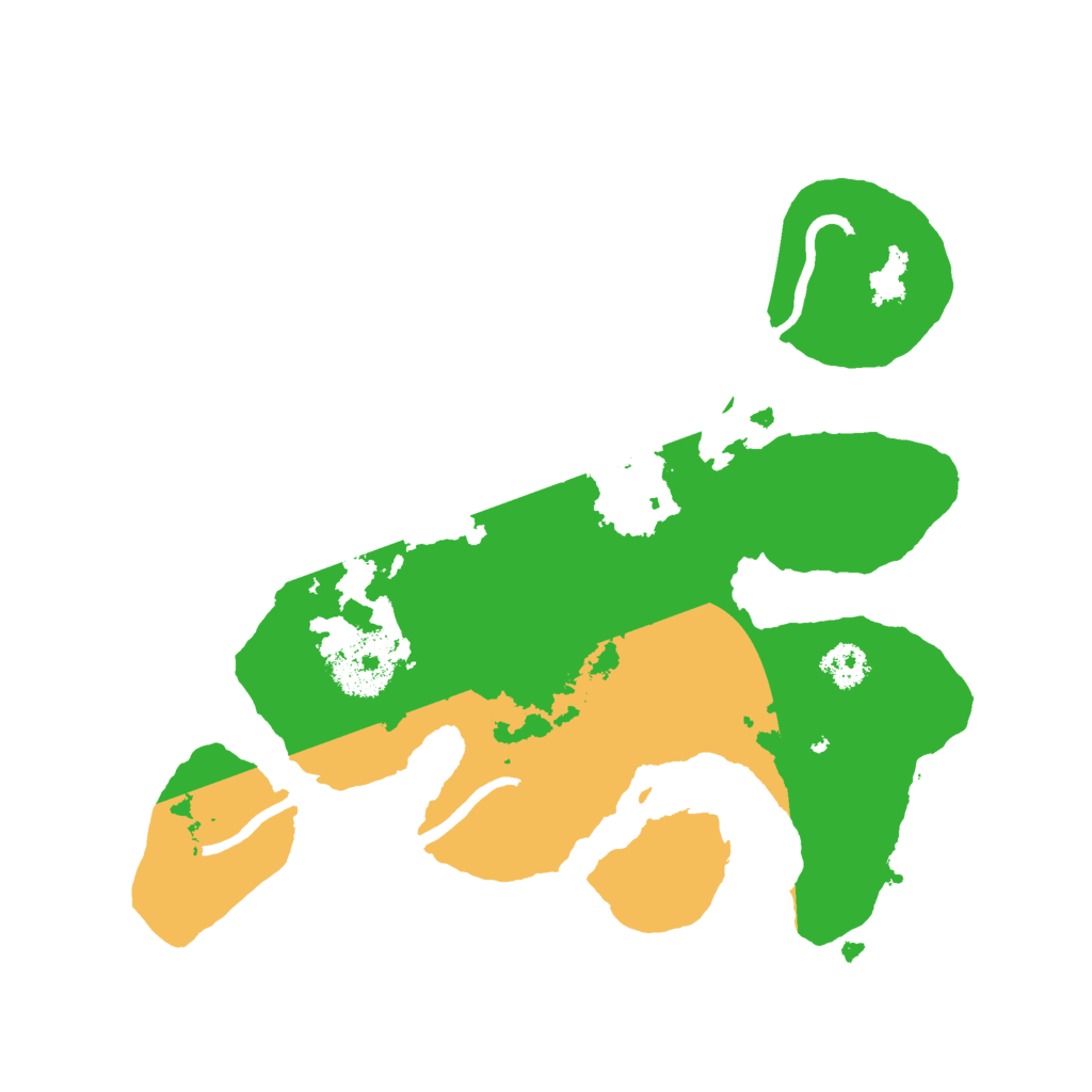 Biome Rust Map: Procedural Map, Size: 2500, Seed: 368268742