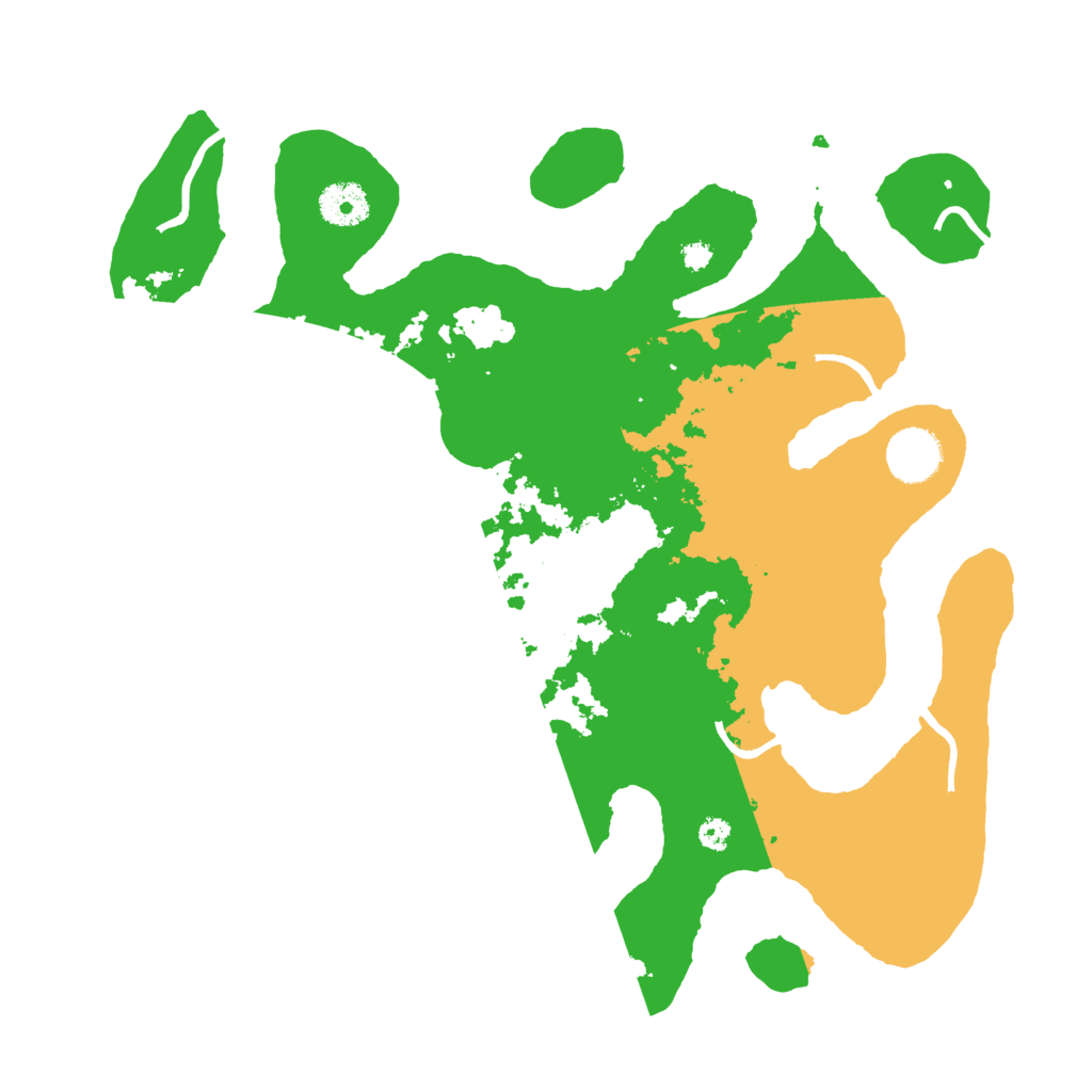 Biome Rust Map: Procedural Map, Size: 3500, Seed: 1780653