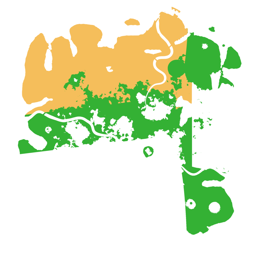 Biome Rust Map: Procedural Map, Size: 4000, Seed: 92754