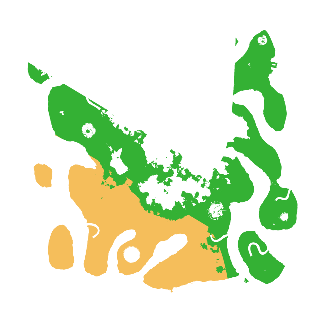 Biome Rust Map: Procedural Map, Size: 3500, Seed: 1965292256