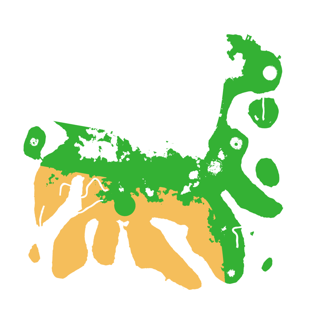 Biome Rust Map: Procedural Map, Size: 3850, Seed: 2949479