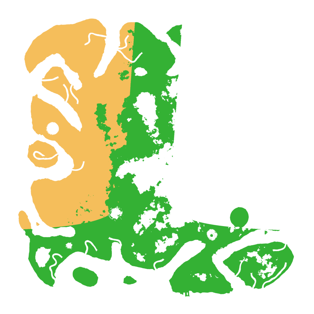 Biome Rust Map: Procedural Map, Size: 4500, Seed: 1040966861