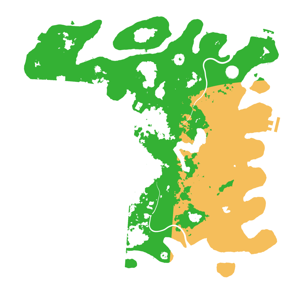 Biome Rust Map: Procedural Map, Size: 4000, Seed: 1341282