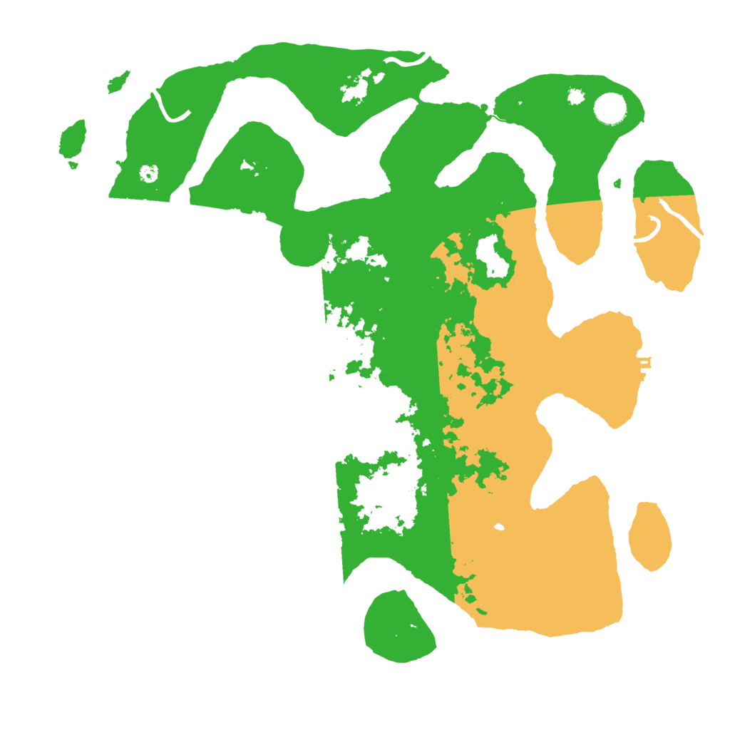 Biome Rust Map: Procedural Map, Size: 4000, Seed: 350655