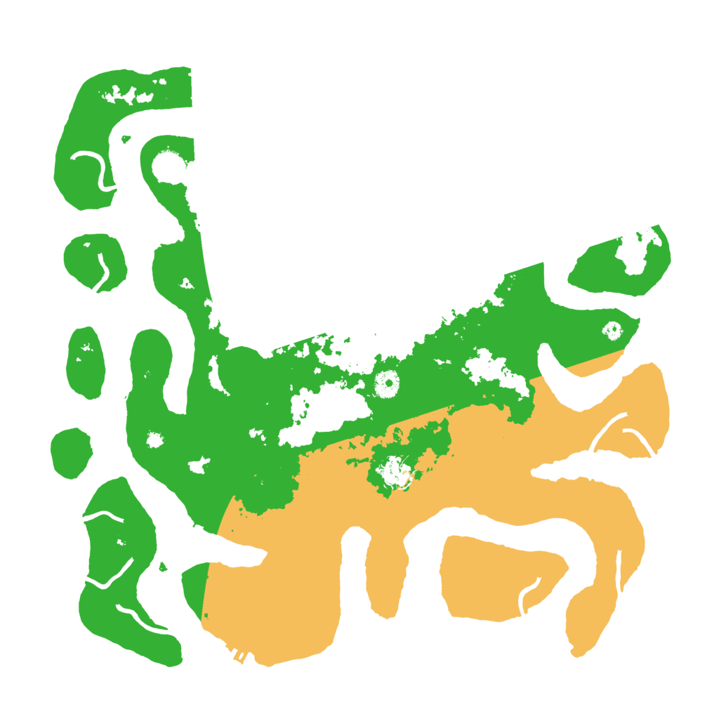 Biome Rust Map: Procedural Map, Size: 4000, Seed: 5610876