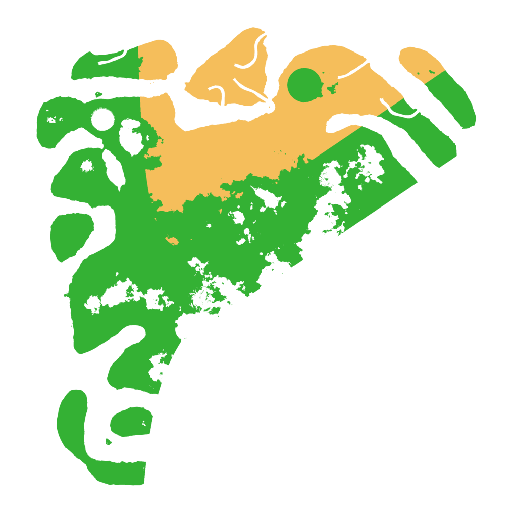 Biome Rust Map: Procedural Map, Size: 4000, Seed: 1412792109