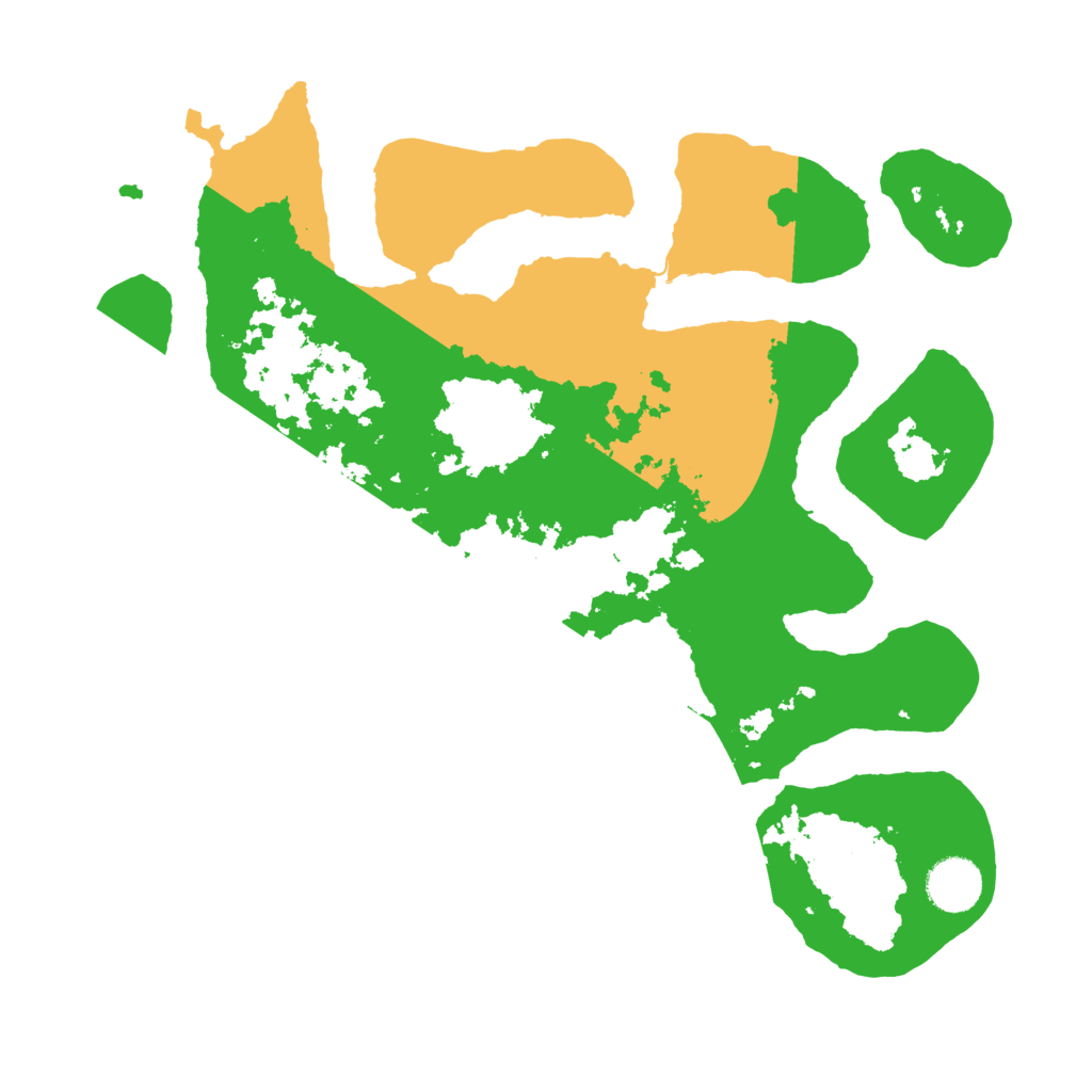 Biome Rust Map: Barren, Size: 3500, Seed: 4755990