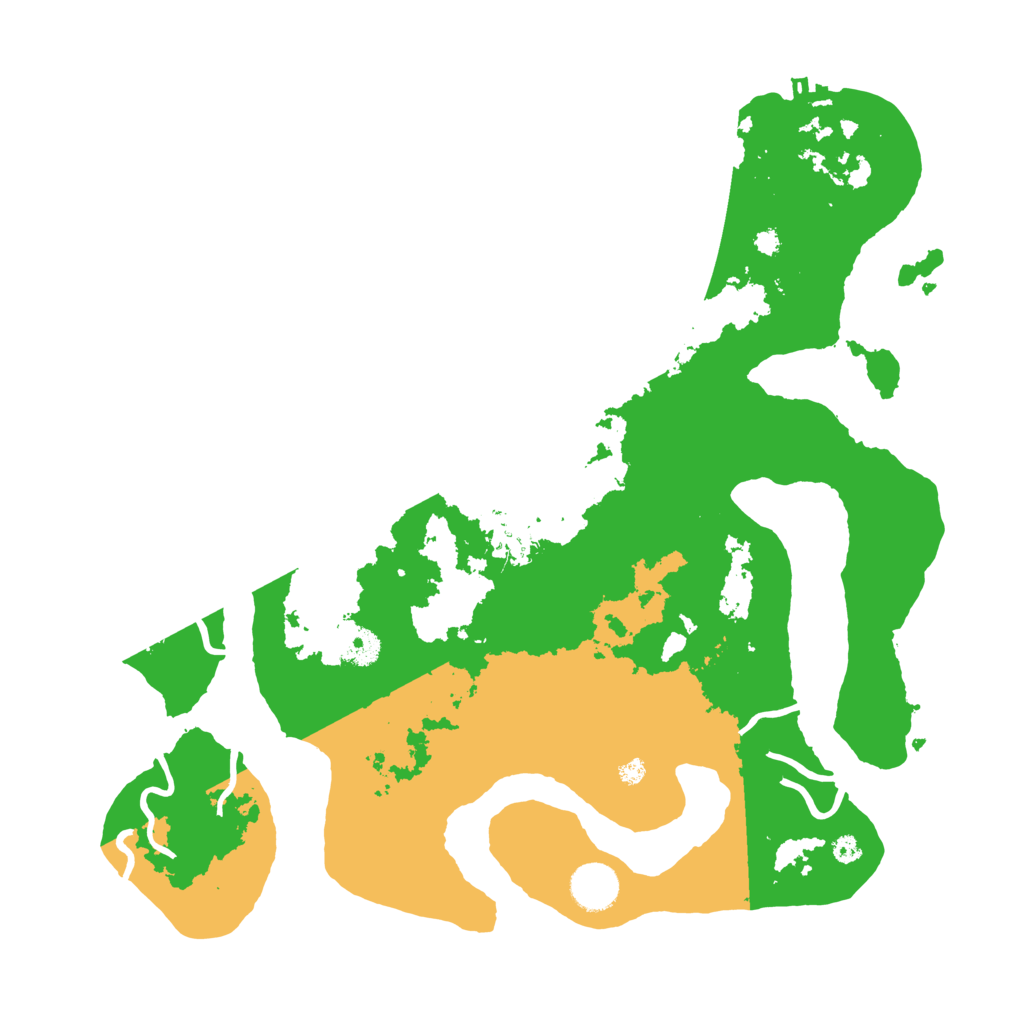 Biome Rust Map: Procedural Map, Size: 3750, Seed: 1129848030