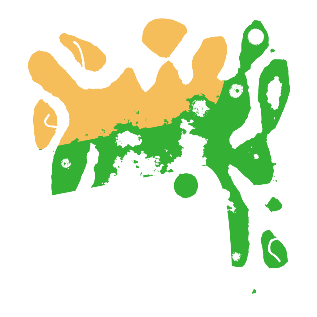 Biome Rust Map: Procedural Map, Size: 3500, Seed: 6191543