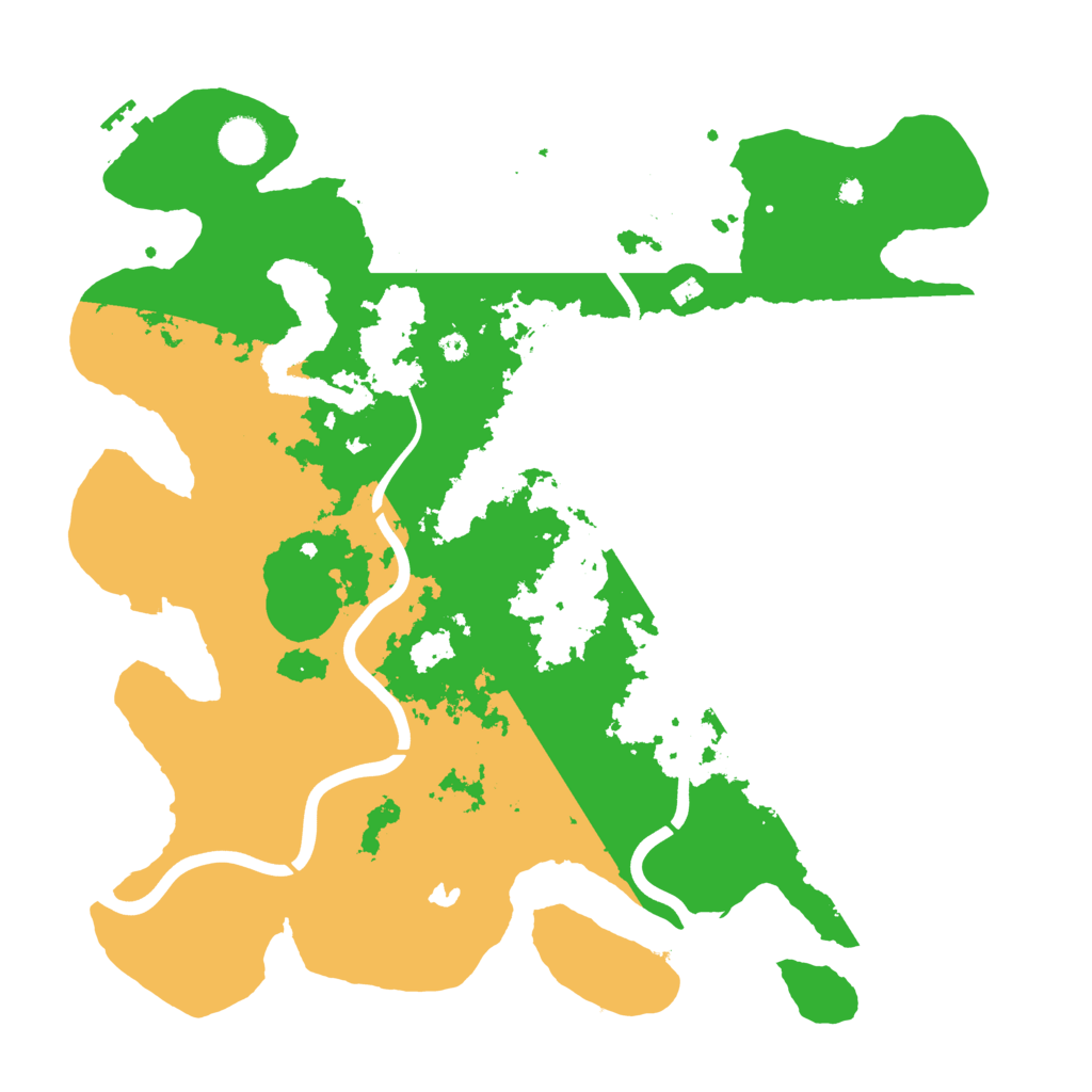 Biome Rust Map: Procedural Map, Size: 4000, Seed: 840891