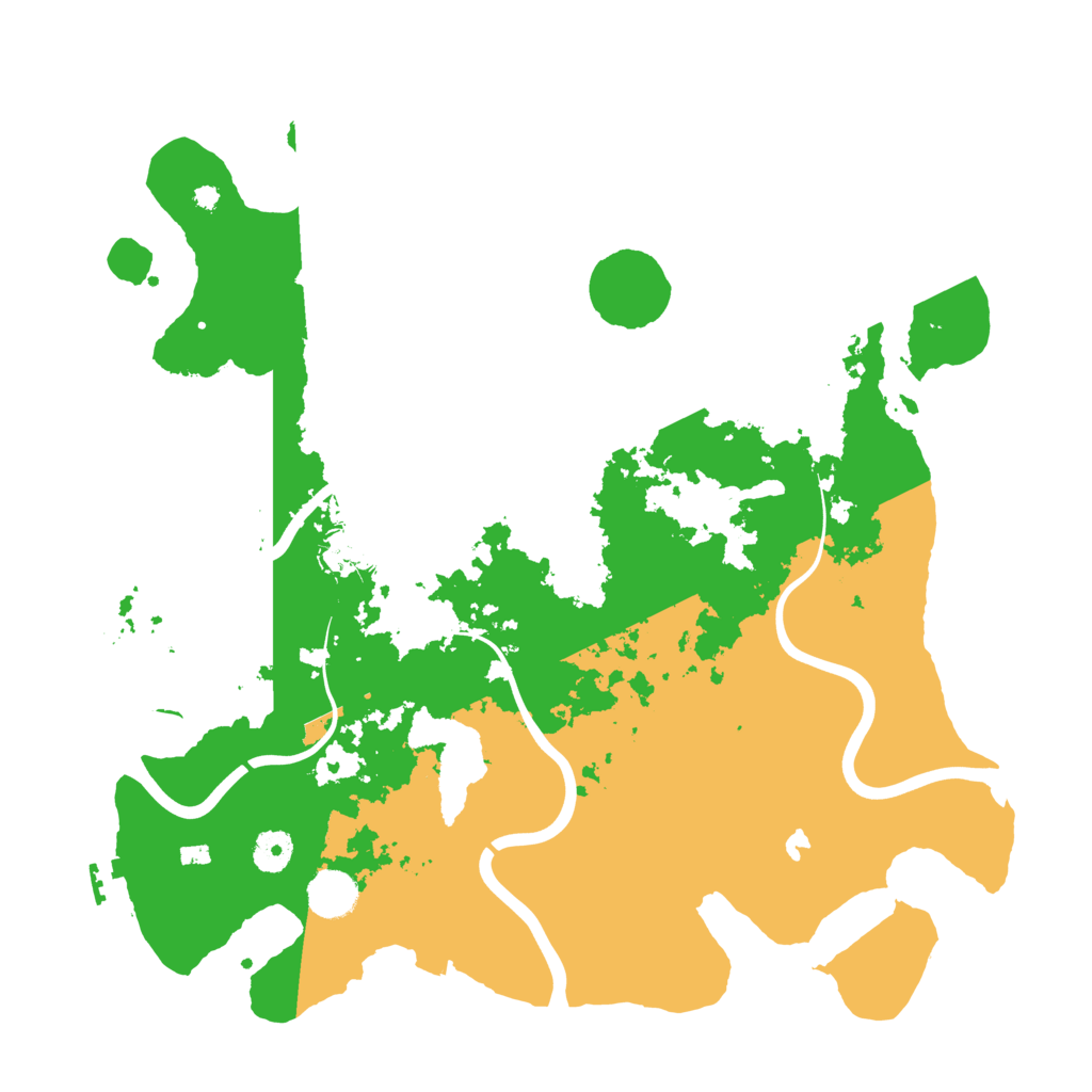 Biome Rust Map: Procedural Map, Size: 4000, Seed: 592909