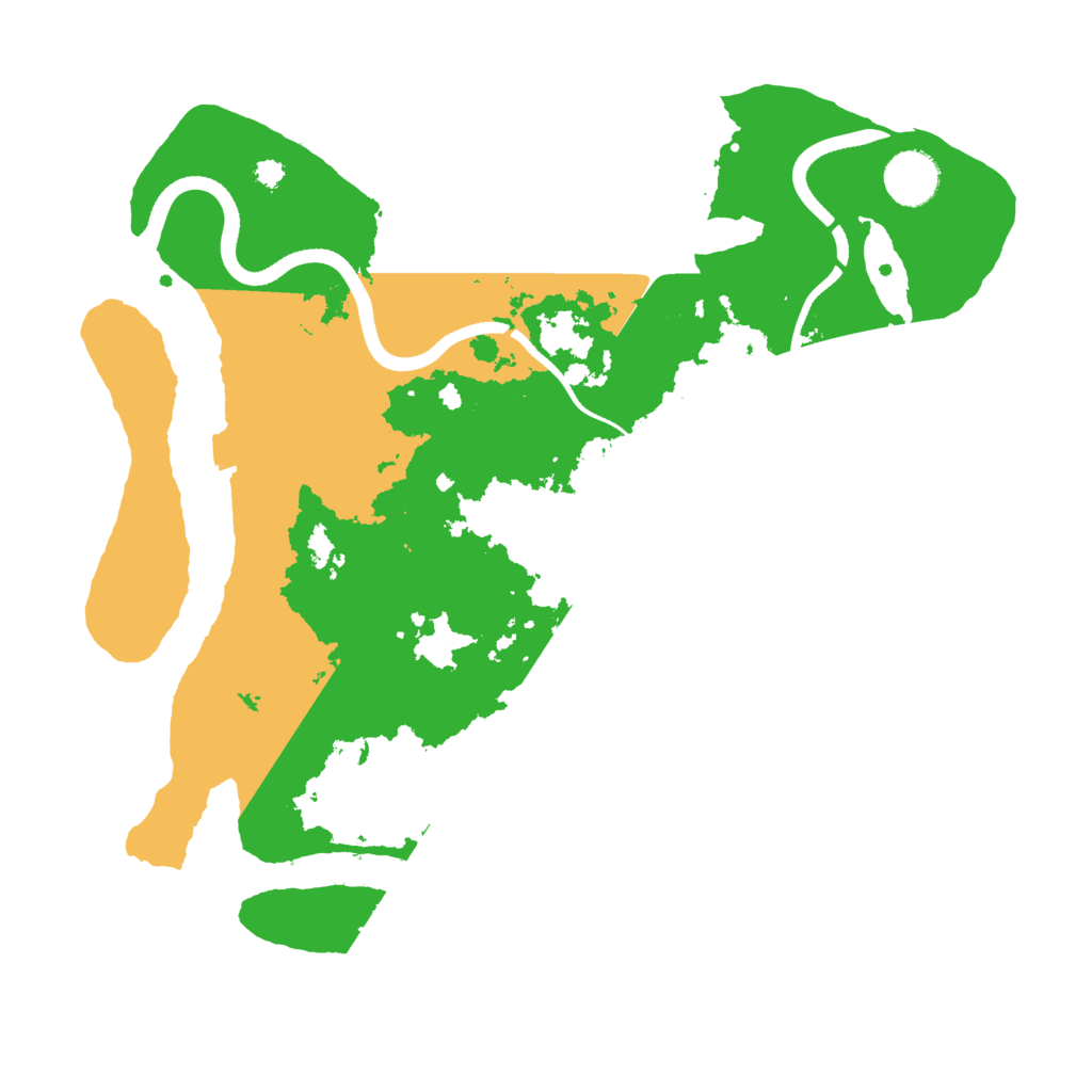Biome Rust Map: Procedural Map, Size: 3500, Seed: 5767120