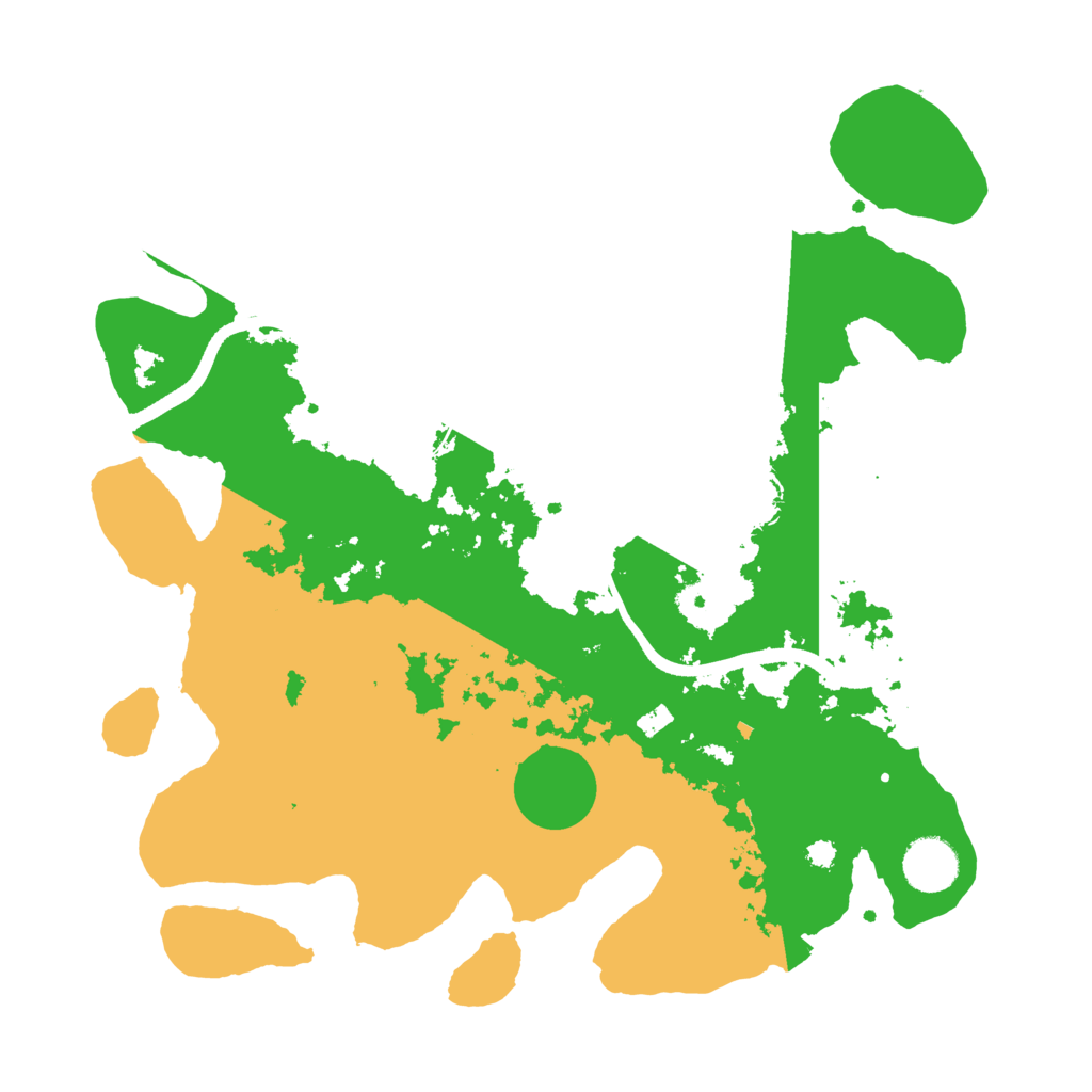 Biome Rust Map: Procedural Map, Size: 3500, Seed: 5449747
