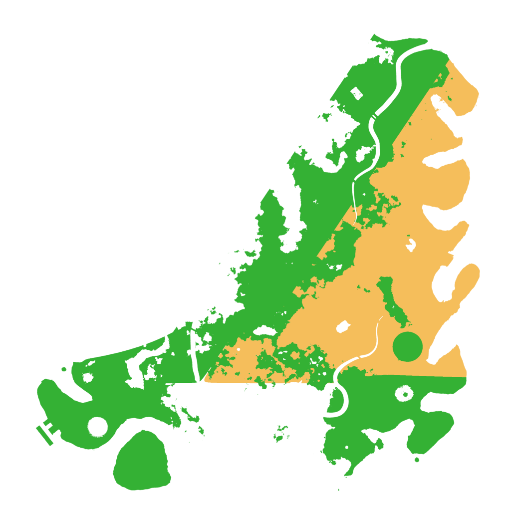 Biome Rust Map: Procedural Map, Size: 4500, Seed: 1955074