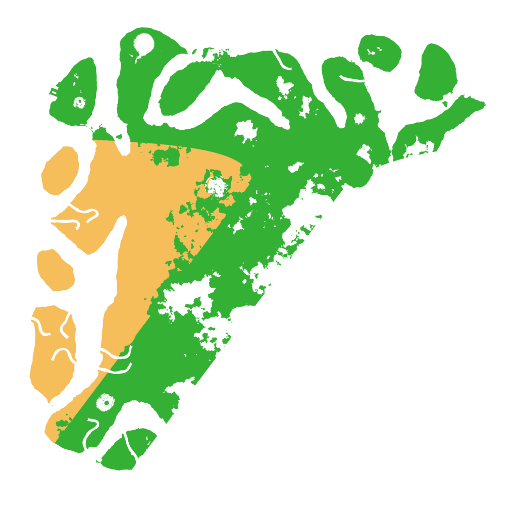 Biome Rust Map: Procedural Map, Size: 4500, Seed: 3797408