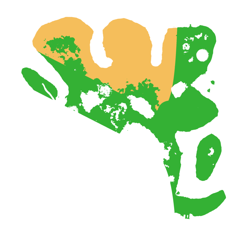 Biome Rust Map: Procedural Map, Size: 3500, Seed: 1833947