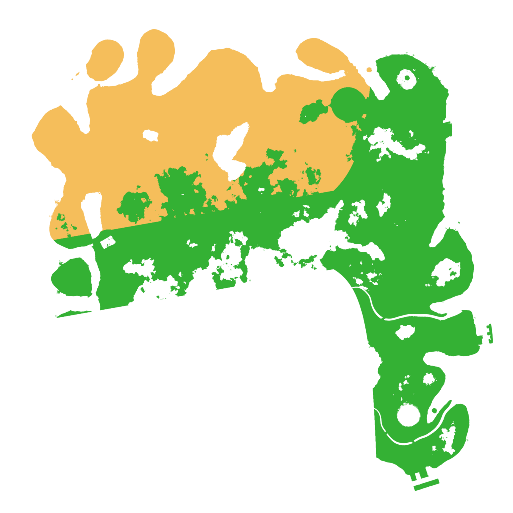 Biome Rust Map: Procedural Map, Size: 4000, Seed: 4917659