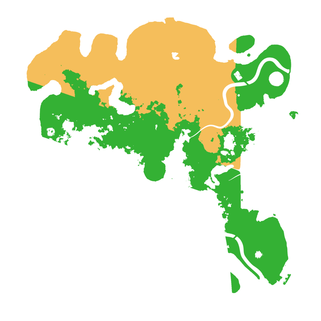 Biome Rust Map: Procedural Map, Size: 4000, Seed: 908327