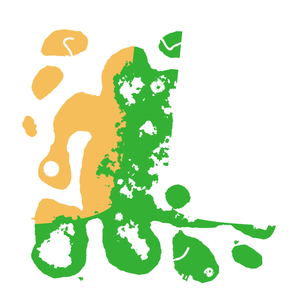 Biome Rust Map: Procedural Map, Size: 3500, Seed: 5722255