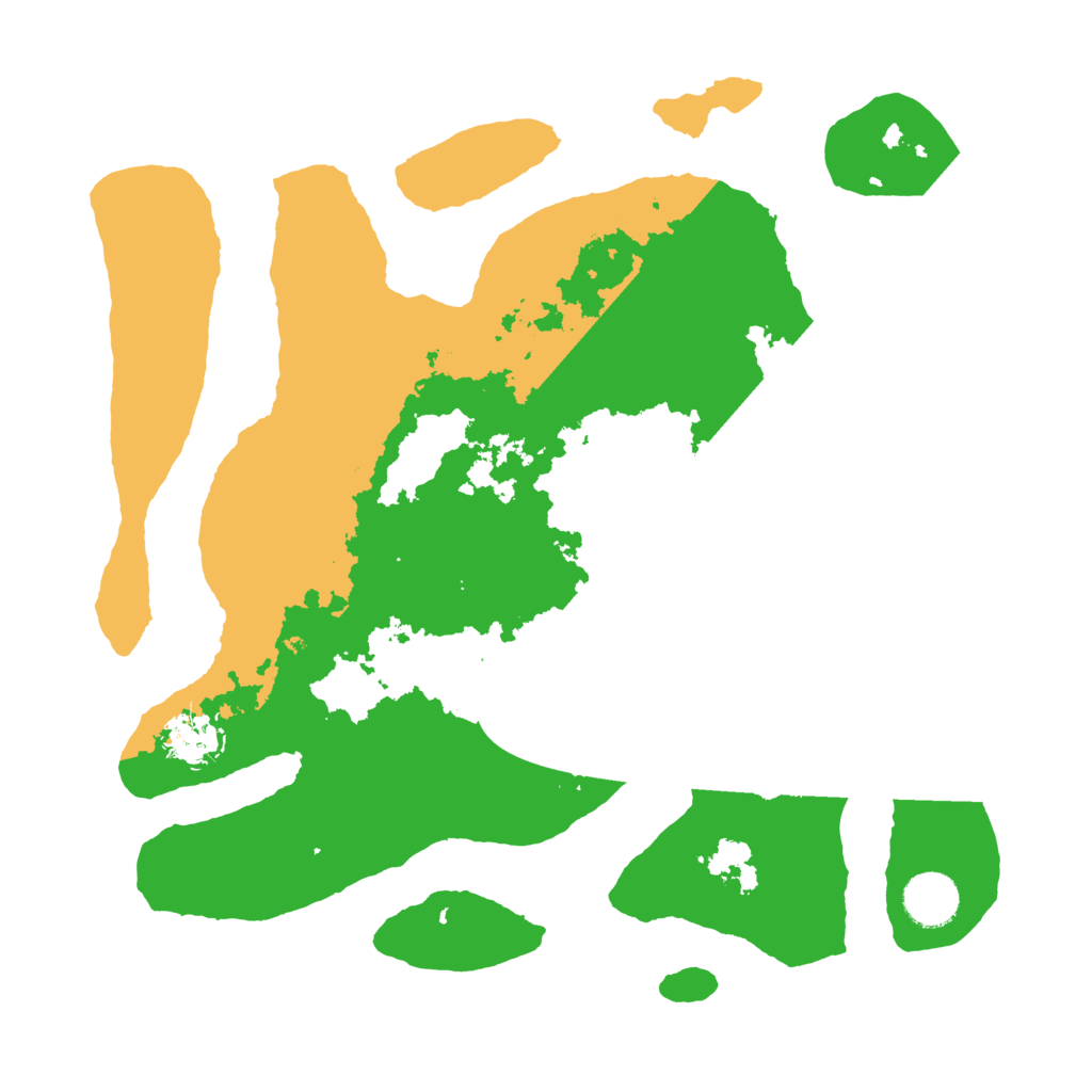 Biome Rust Map: Barren, Size: 3500, Seed: 5641701