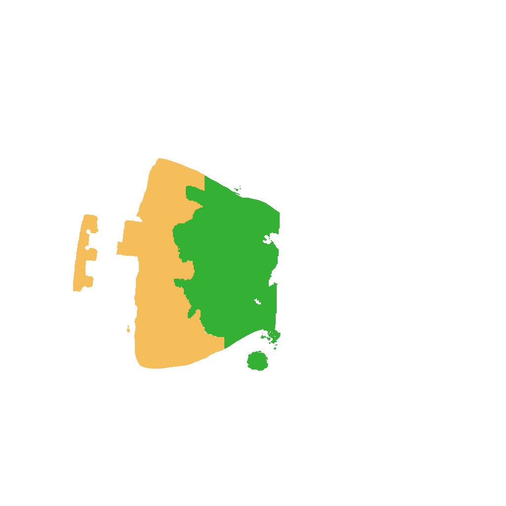 Biome Rust Map: Procedural Map, Size: 1000, Seed: 153819759