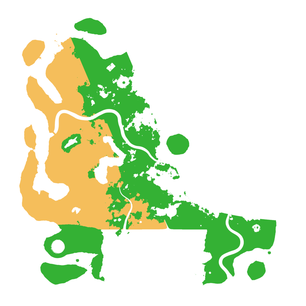 Biome Rust Map: Procedural Map, Size: 4000, Seed: 1038113