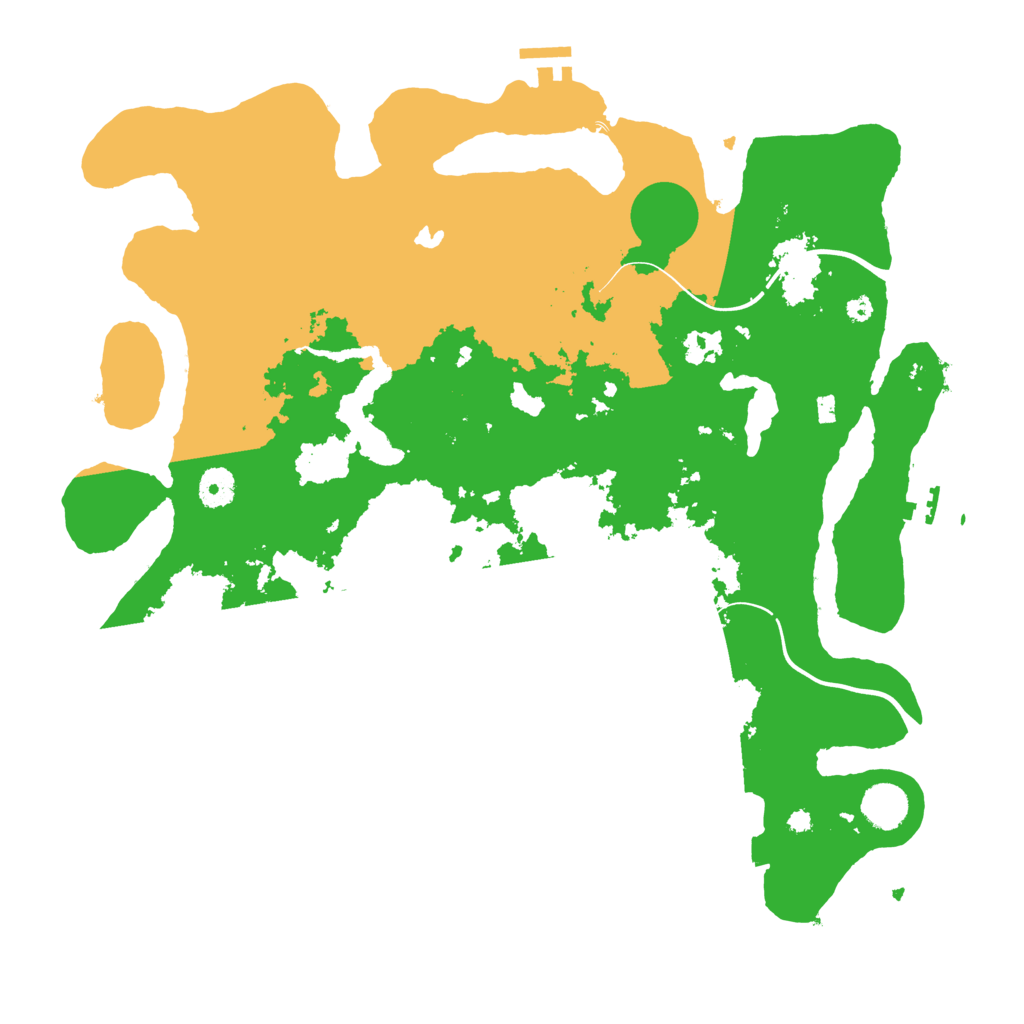Biome Rust Map: Procedural Map, Size: 4000, Seed: 1547822