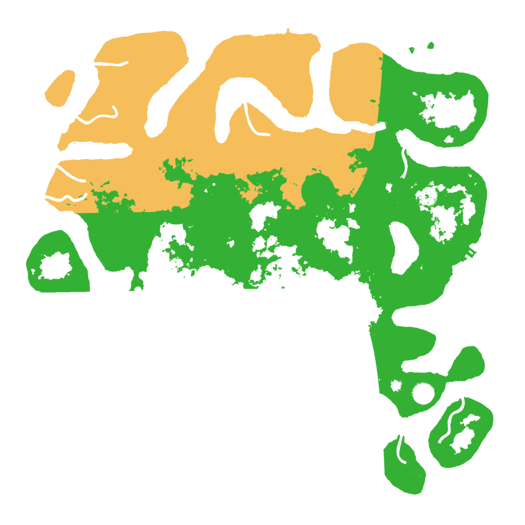 Biome Rust Map: Procedural Map, Size: 4250, Seed: 5997877