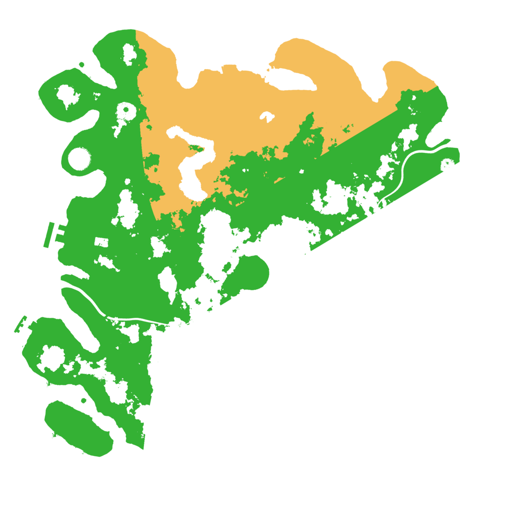 Biome Rust Map: Procedural Map, Size: 4000, Seed: 952667