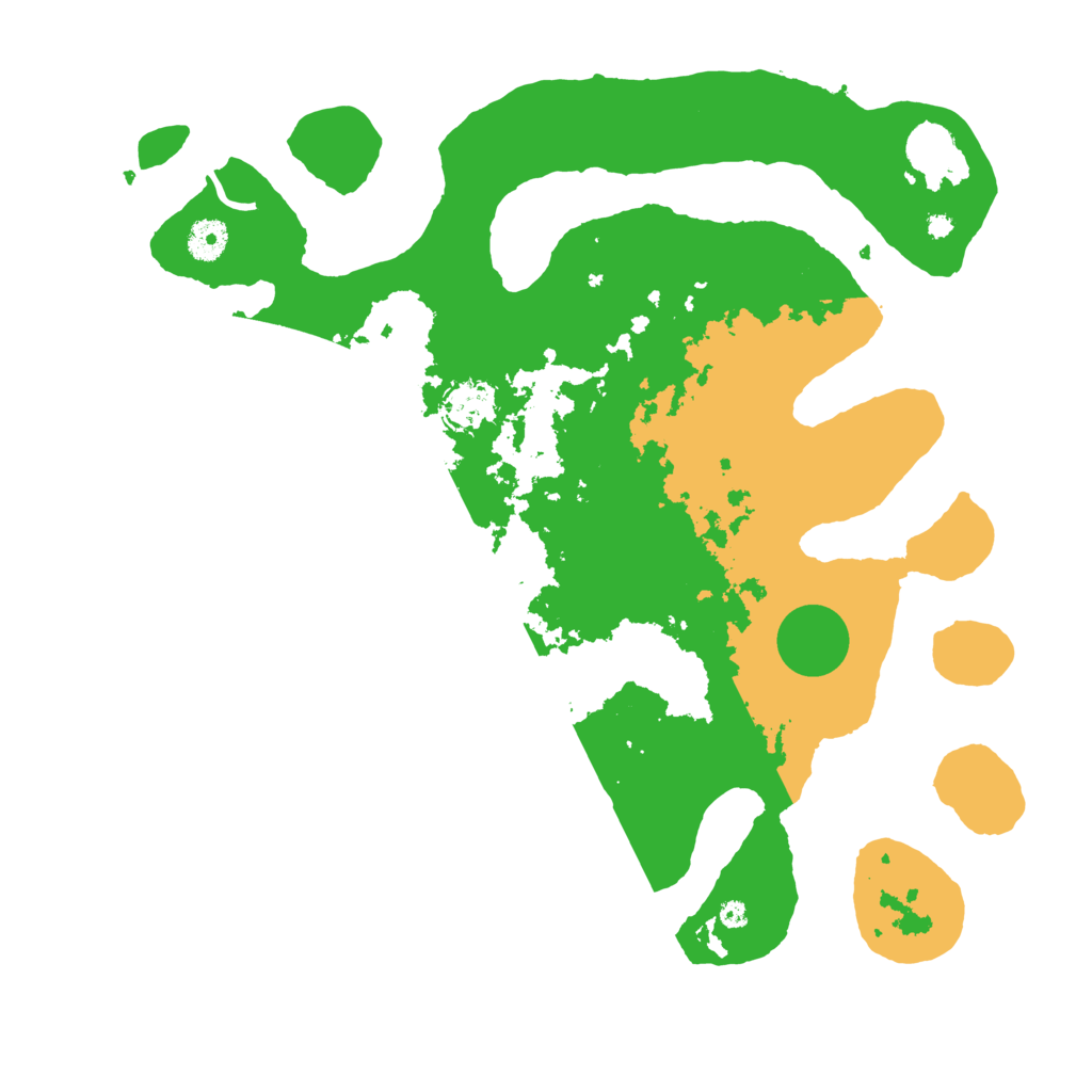 Biome Rust Map: Procedural Map, Size: 4000, Seed: 32274222